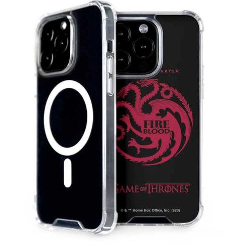 Game of Thrones: House Targaryen iPhone 15 Pro MagSafe Case